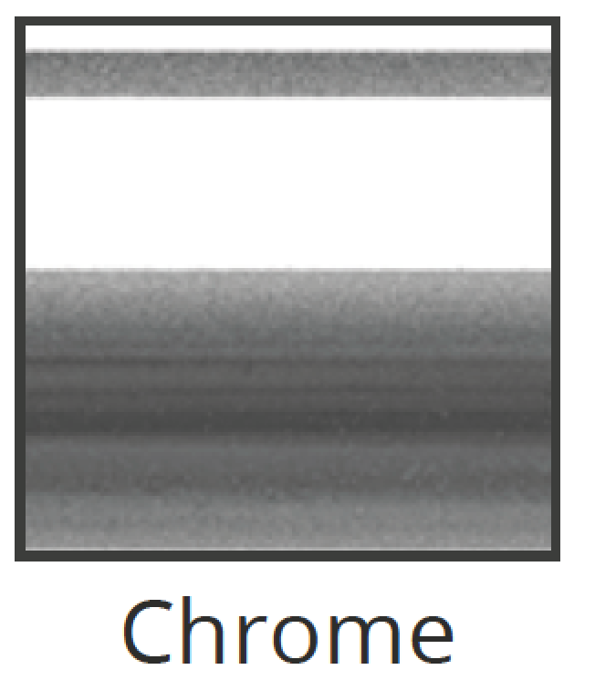 Utility Square Edge Metal Trim - Chrome image 2