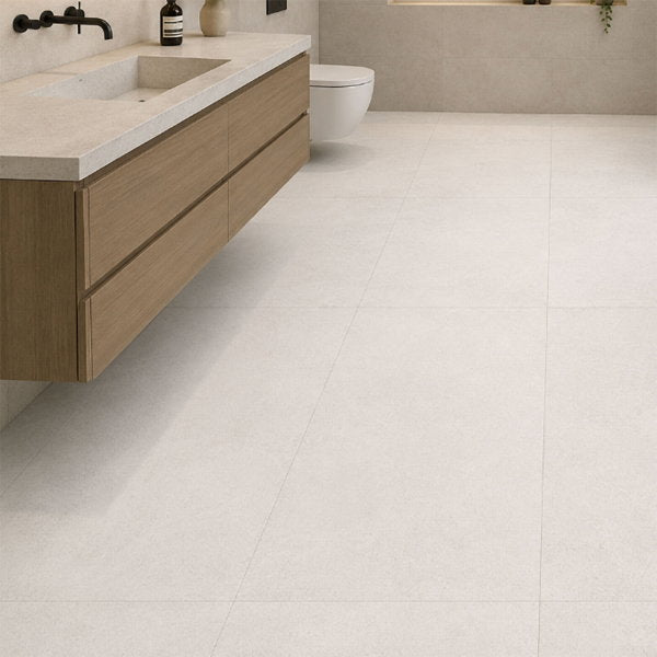 Portland Blanco Porcelain Tile – 600x1200mm