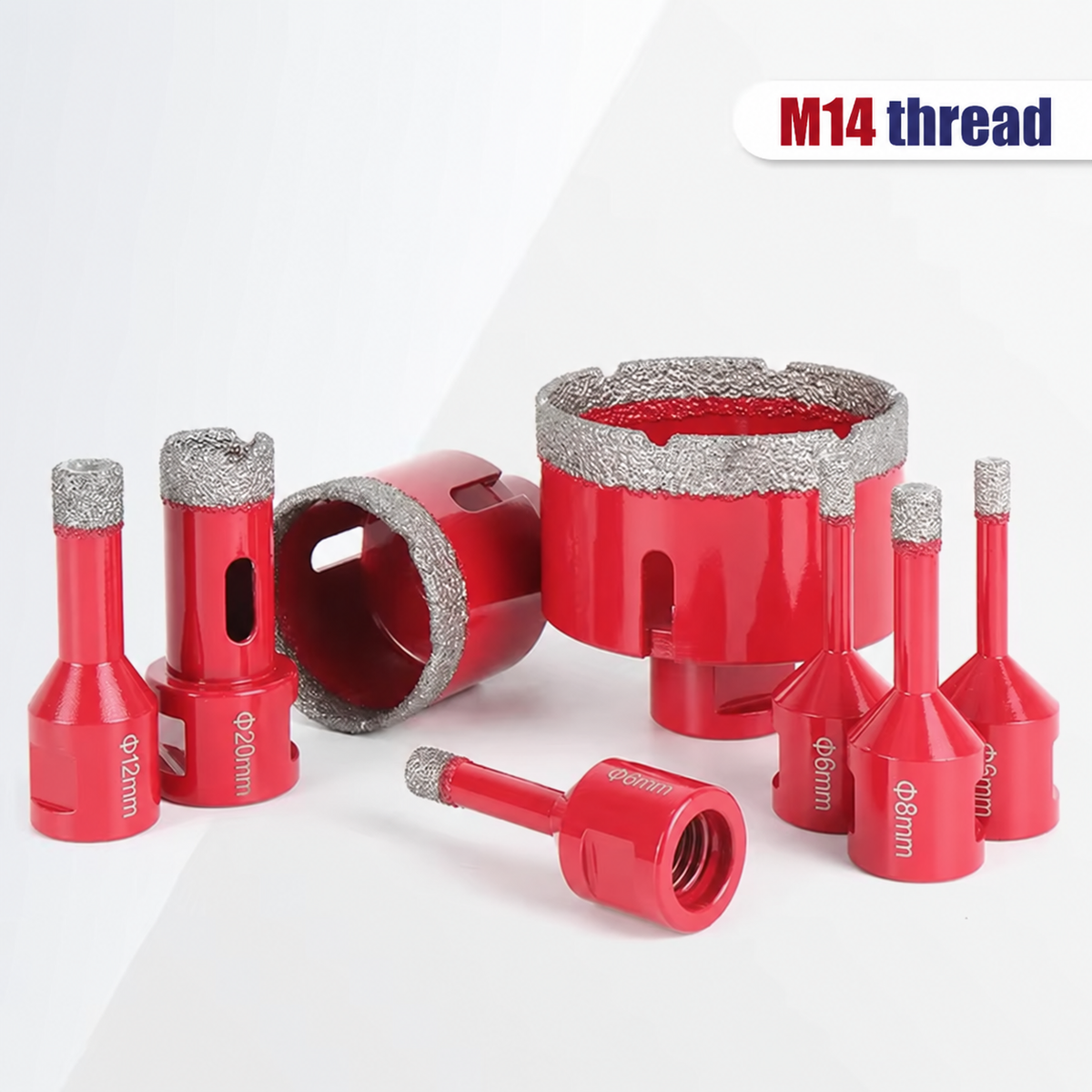 Dry Diamond Drill Bits 6mm–100mm
