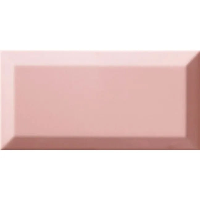 Metro Bevel Rose Wall Tiles 10x20 image 4