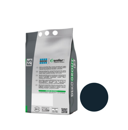 Dekogrout FS 22 Tile Grout Midnight Black 5kg image 0