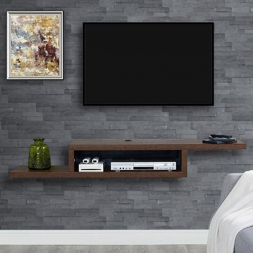 Split Face Black 10cm x 36cm Wall Tile image 1
