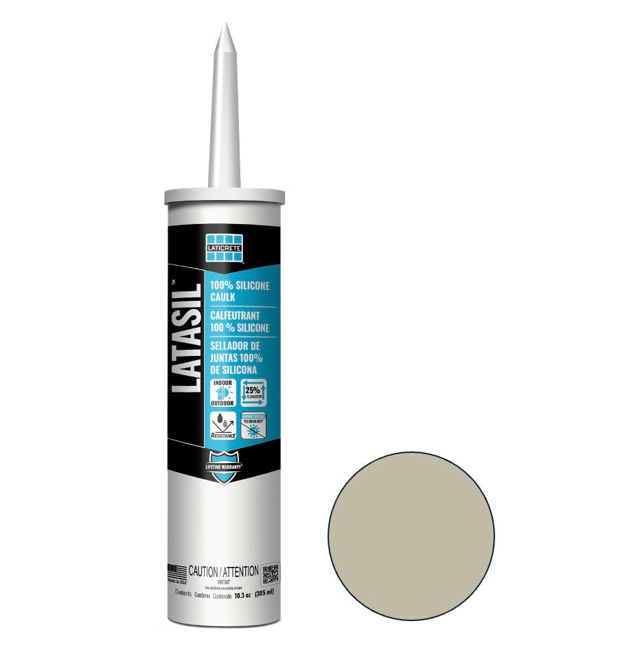 LATASIL™ AC Silicone Sealant - Natural Grey image 0