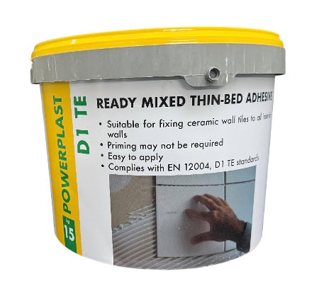 Ready mixed  ceramic wall tile adhesive - Powerplast D1-15KG image 0