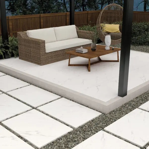 Tokyo White 600x900x20mm Outdoor Porcelain Paving — image 2