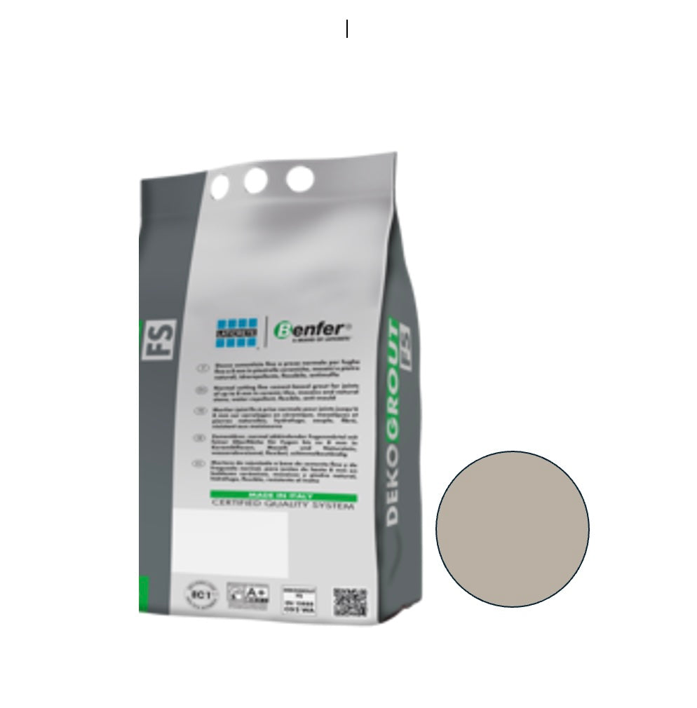 Dekogrout FS 78 Tile Grout Sterling Silver 5kg image 0