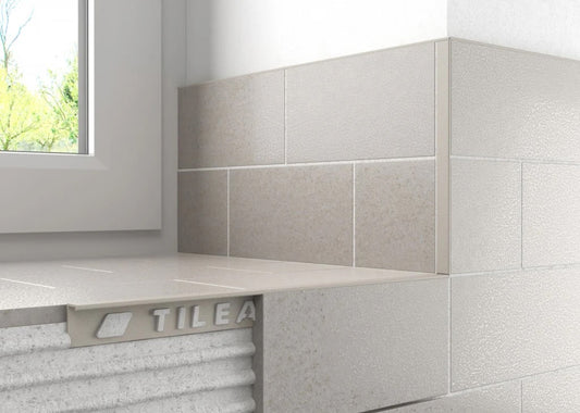 10mm Pebble Textured Square Edge Metal Trim image 0