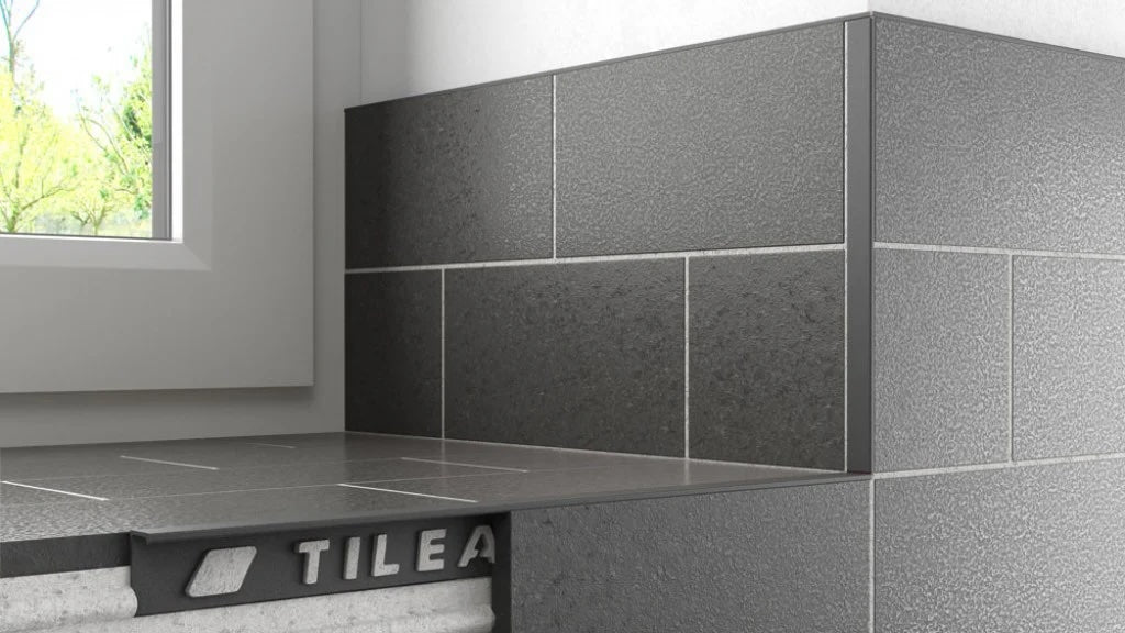10mm Cobalt Grey Square Edge Metal Trim image 0