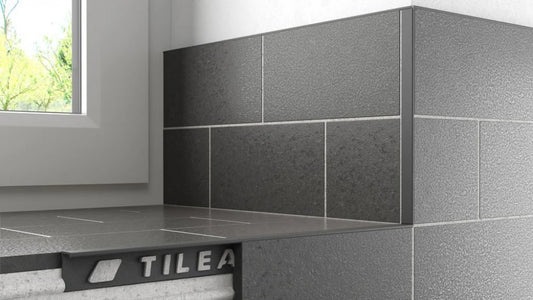10mm Cobalt Grey Square Edge Metal Trim image 0