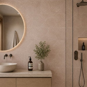 Bodo Beige Porcelain Tile – 300x600mm