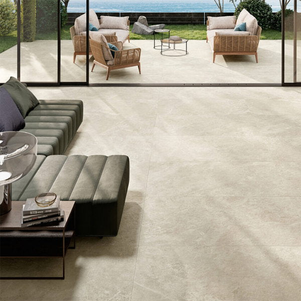 Tenby Beige Matt Porcelain Tile – 600x1200mm