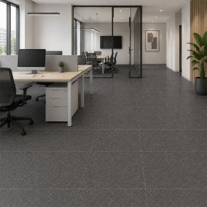 Salt And Pepper Black Porcelain Tile – 600x600mm