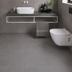 Betonico Black Porcelain Tile – 600x600mm