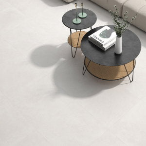 Portland Blanco Porcelain Tile – 600x600mm