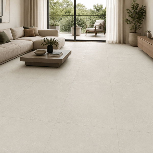 Concretum Bone Porcelain Tile – 600x1200mm