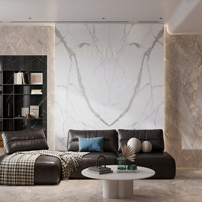 Calacatta Unique Bookmatch B XL Porcelain Slab 1200x2800mm room setting