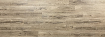 Cartmel Oak Luxury Click Vinyl Flooring 5mm close-up featuring warm natural oak wood-effect SPC planks with authentic grain, distinctive knot detailing, realistic texture and a durable matt finish, perfect for contemporary and traditional interiors.