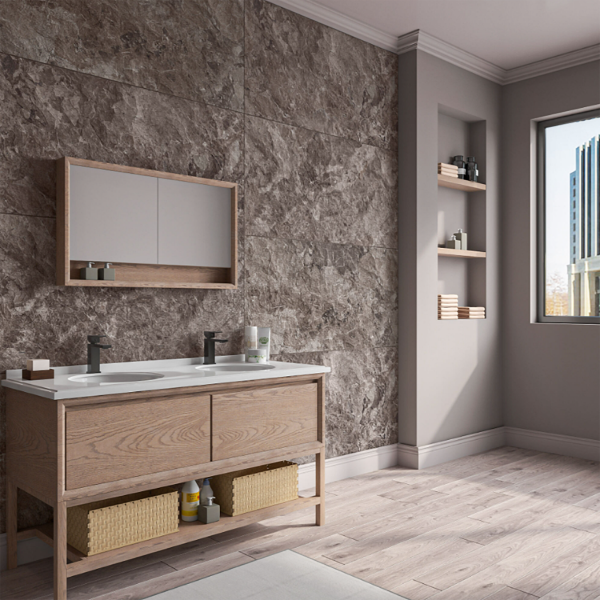 Donatellio Sombre Black Porcelain Tile – 600x1200mm