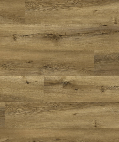 Close-up of Fellside Oak XL Luxury Click Vinyl Flooring 7mm showcasing extra-large oak-effect planks with realistic wood grain, authentic knot detailing, textured matt finish and durable waterproof SPC rigid core construction.