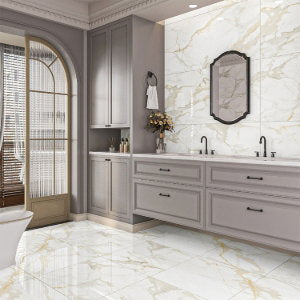 Genesis Staturio Polished Porcelain Tile – 600x600mm
