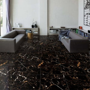 Golden Bordeaux Porcelain Tile – 600x600mm