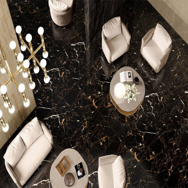 Golden Bordeaux Porcelain Tile – 600x1200mm