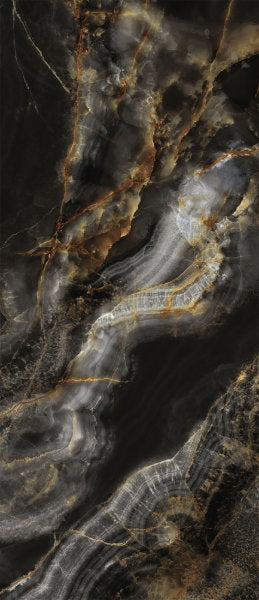 Golden Eye Glitter XL Porcelain Slab 1200x2800mm slab face 3