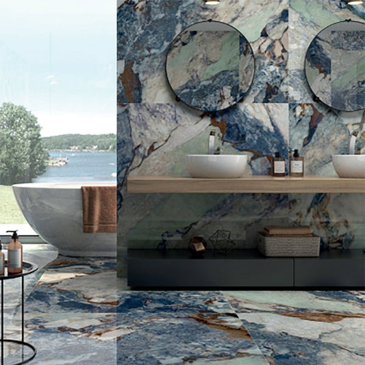 GRETA BLUE 1200x1200mm Porcelain Tile