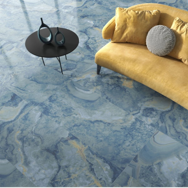 Koni Polished Blue Porcelain Tile – 600x1200mm