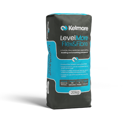 Kelmore LevelMore Flex & Fibre Levelling Compound 20kg
