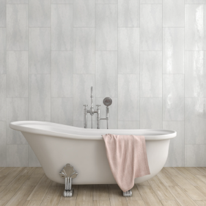 Luster White Porcelain Tile – 300x600mm