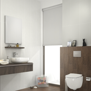 Matt White Porcelain Tile – 300x600mm