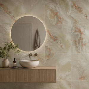 Pesto Verde Matt Porcelain Tile – 600x600mm