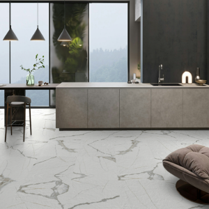 Pamena White Rectified Porcelain Tile – 600x600mm