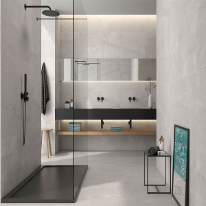 Persia Gris Flat Porcelain Tile – 300x600mm