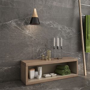 Persia Marengo Flat Porcelain Tile – 300x600mm