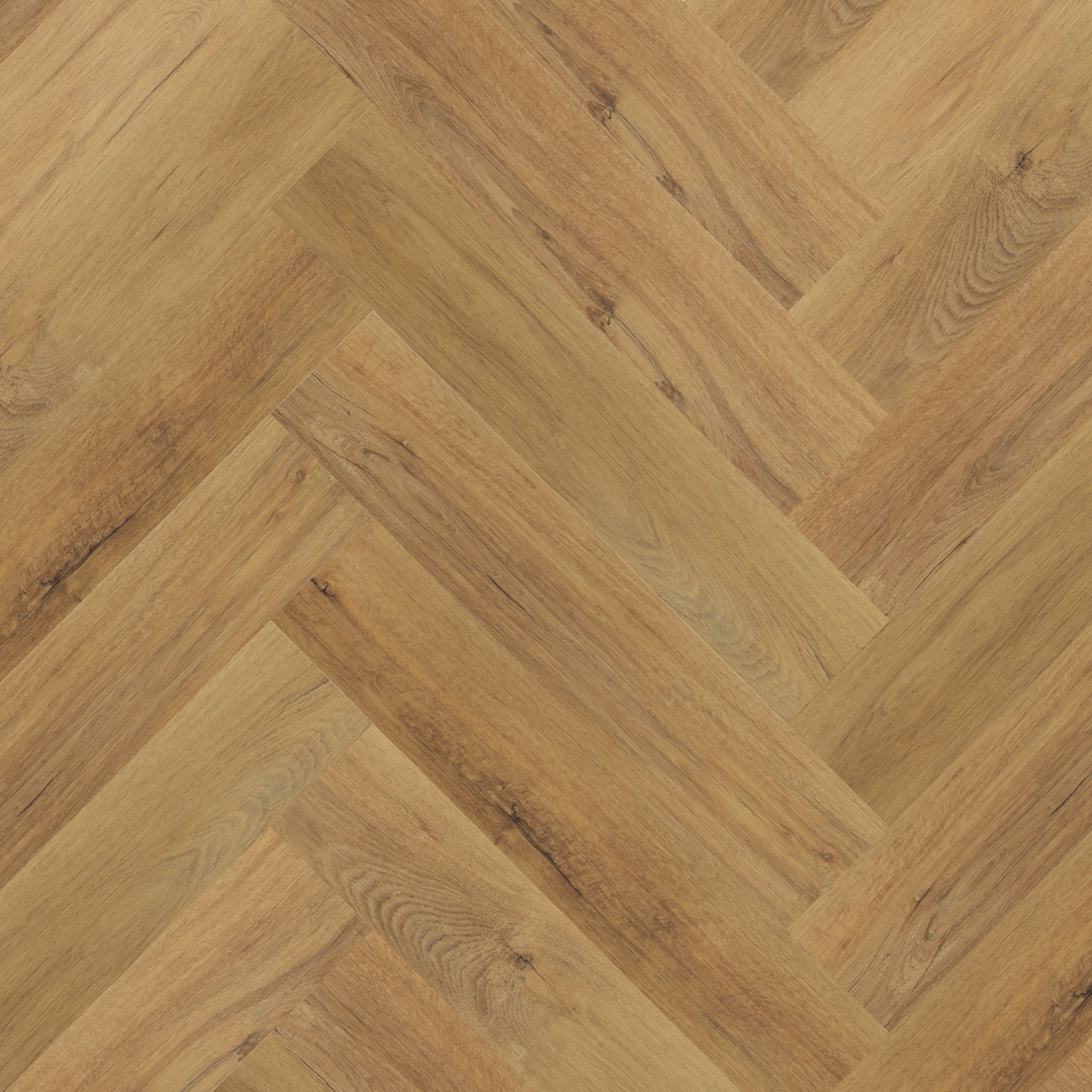 New Forest Oak Herringbone Luxury Click Vinyl Flooring 5.5mm