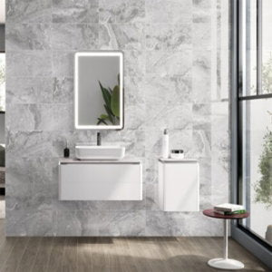 Rockwell Light Grey Porcelain Tile – 300x600mm