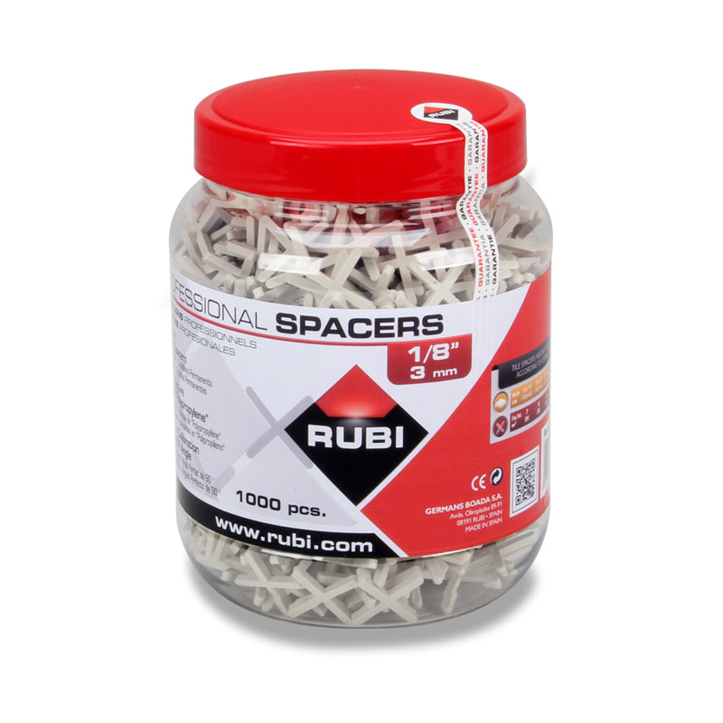 Rubi 3mm Long-Leg Tile Spacers x 1000