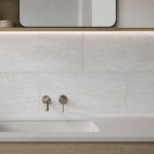 Salerno Light Grey Porcelain Tile – 300x600mm
