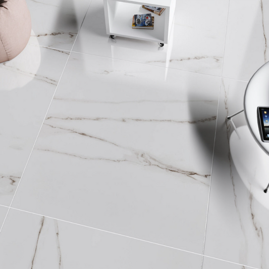 STATUARIO POLISHED NANO RECTIFIED 1200x1200mm Porcelain Tile