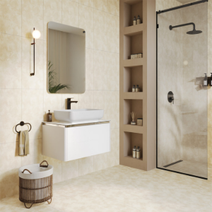 Virginia Ivory Porcelain Tile – 600x600mm