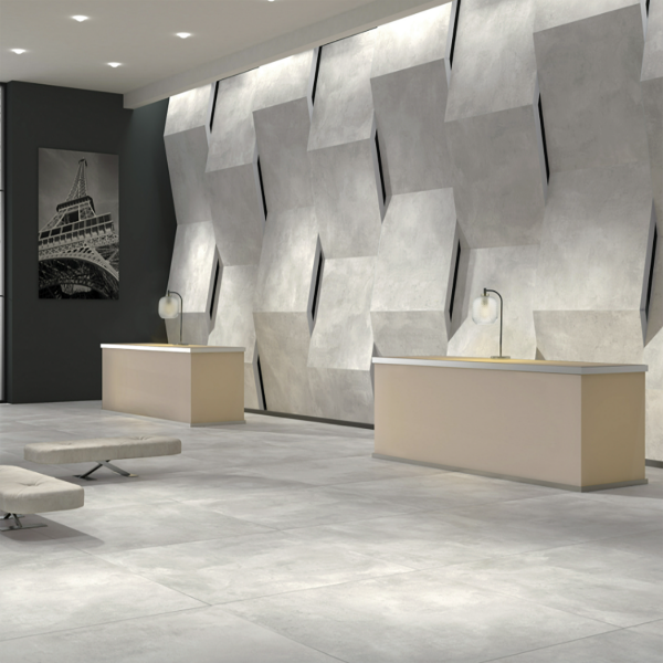 VISTA GREY RECTIFIED 1200x1200mm Porcelain Tile