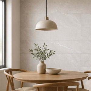 Bodo White Porcelain Tile – 300x600mm
