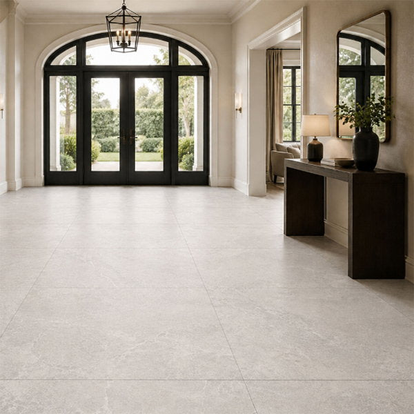 TENBY WHITE MATT 1200x1200mm Porcelain Tile