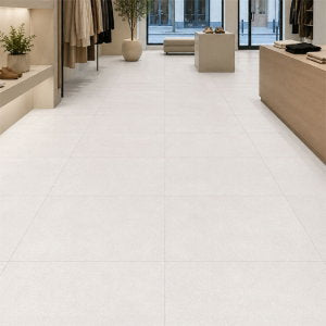 Betonico White-Grey Porcelain Tile – 600x600mm