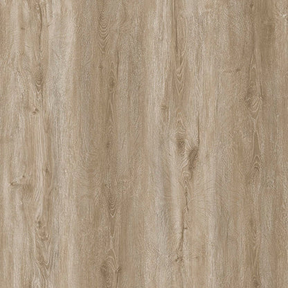Close-up of Amazon Oak Luxury Click Vinyl Flooring 5mm, showcasing warm golden oak tones, authentic wood grain detailing, subtle natural knot patterns and a realistic embossed matt finish for a timeless wood-effect appearance.