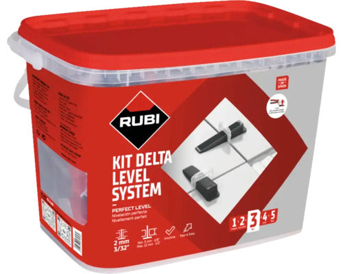 Rubi Delta Level System Strips 3-12mm / 2mm x 100
