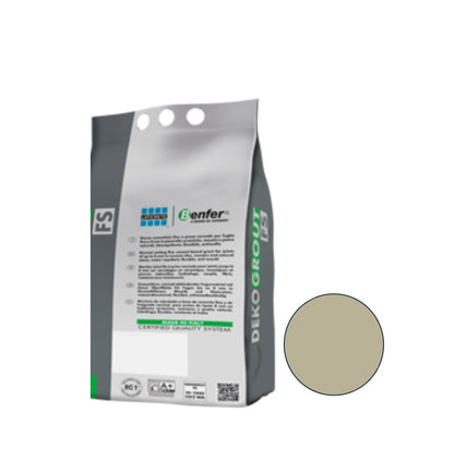 Dekogrout FS 24 Tile Grout Natural Grey 5kg image 0