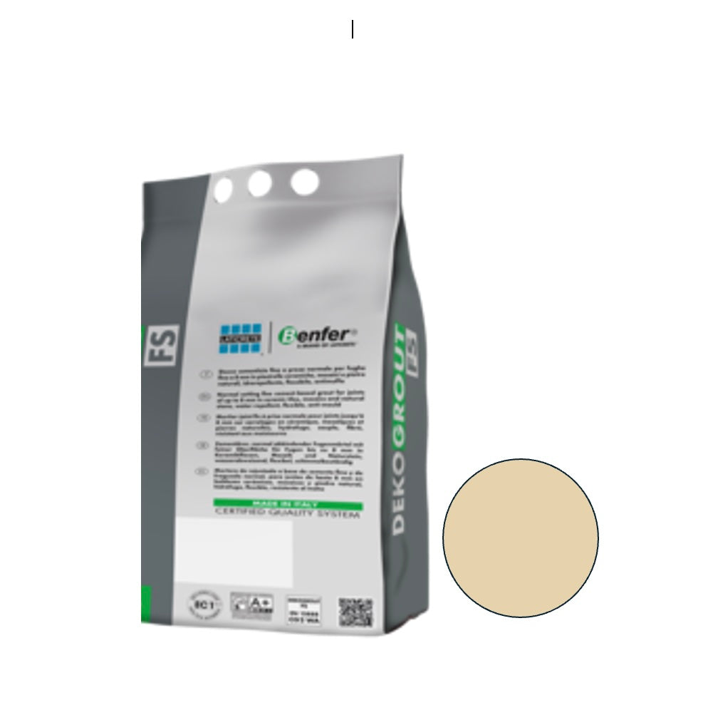Dekogrout FS 81 Tile Grout Butter Cream 5kg image 0